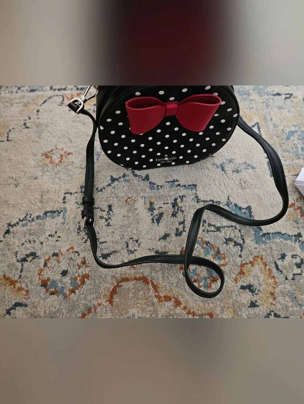 Kate Spade x Disney Minnie Mouse Canteen Crossbody Bag